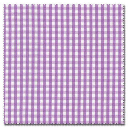 Buy Tailored Shirt for men: Lavender mini gingham dress shirt| My Suit Tailor