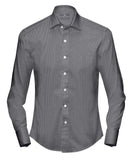 Buy Tailored Shirt for men: Black Mini Checks Dress Shirt| My Suit Tailor