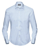 Buy Tailored Shirt for men: Light Blue Check Shirt| My Suit Tailor