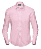 Buy Tailored Shirt for men: Pink on white check shirt| My Suit Tailor