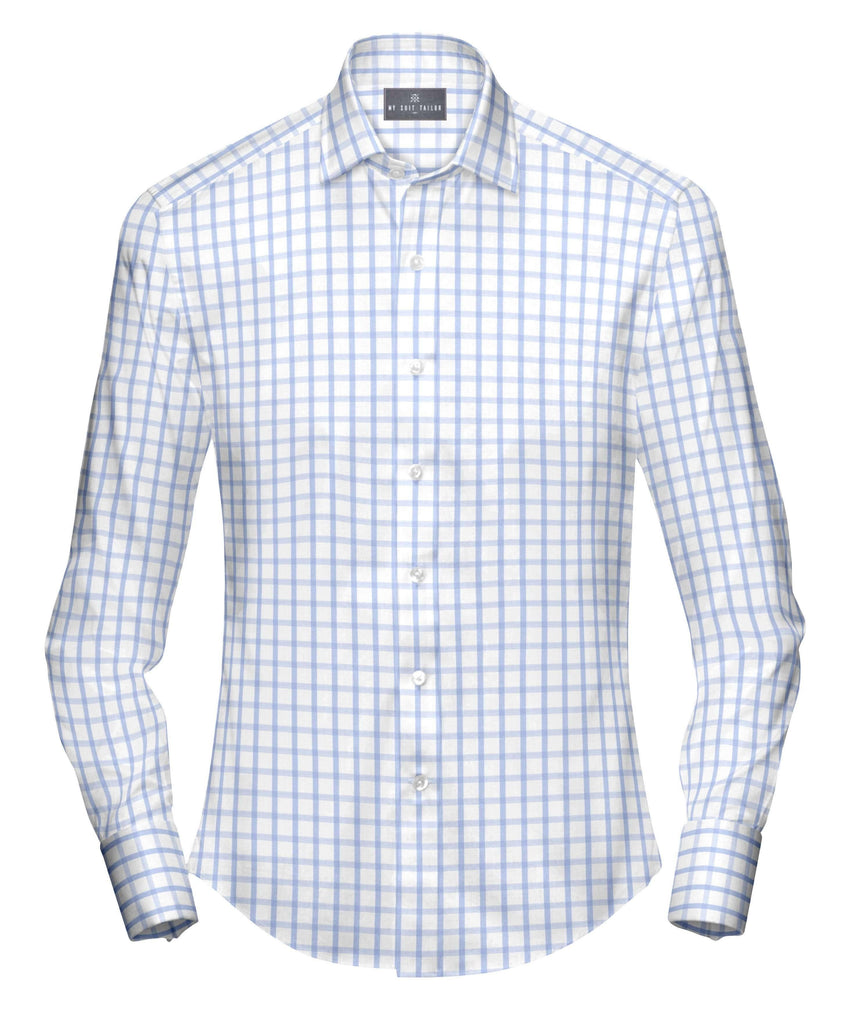 Bronx Blue Check Shirt