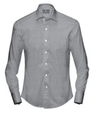 Shirts for men: Buy Grey Office Stripe Shirt Online- My Suit Tailor