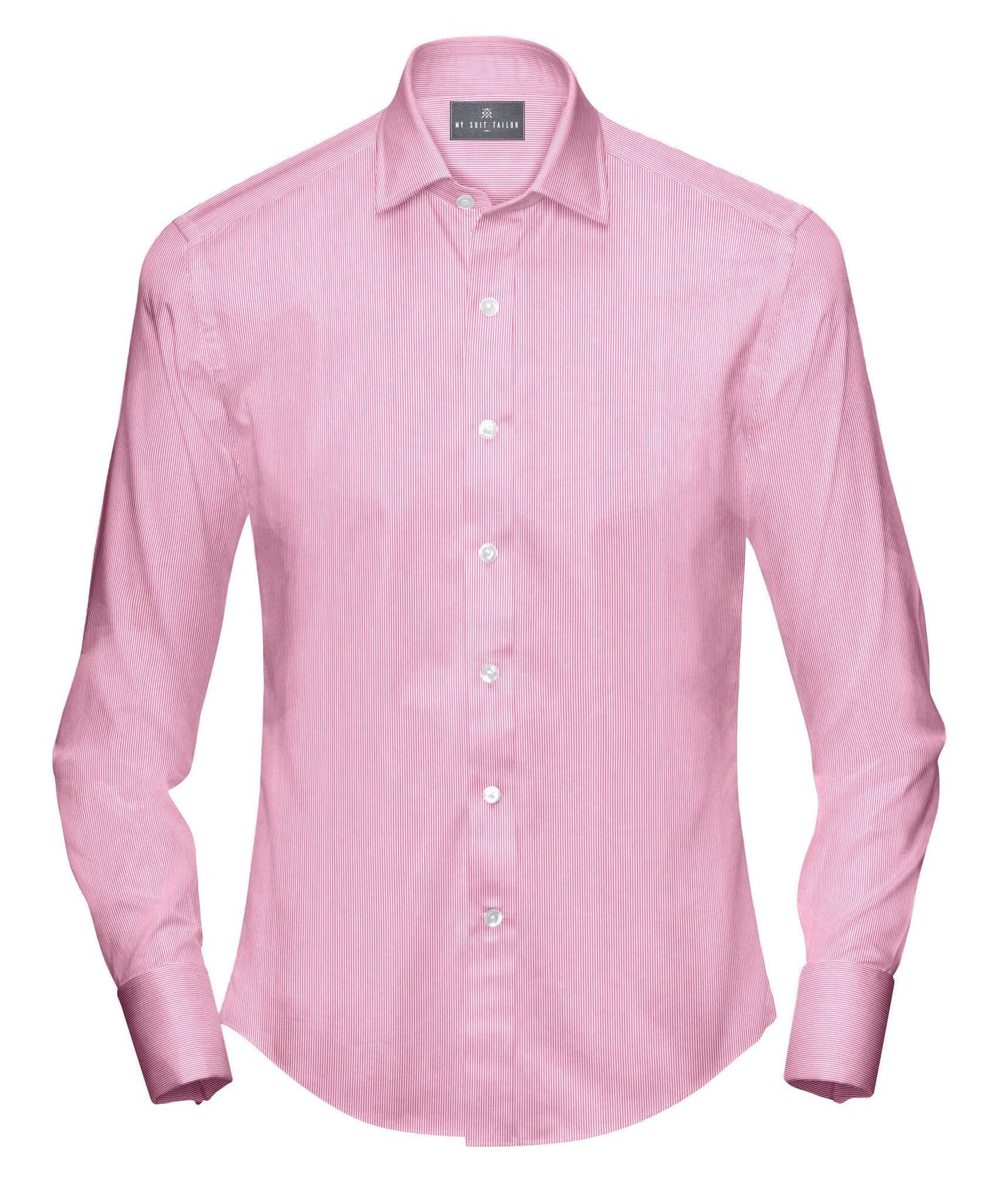 Pink Office Stripe Shirt
