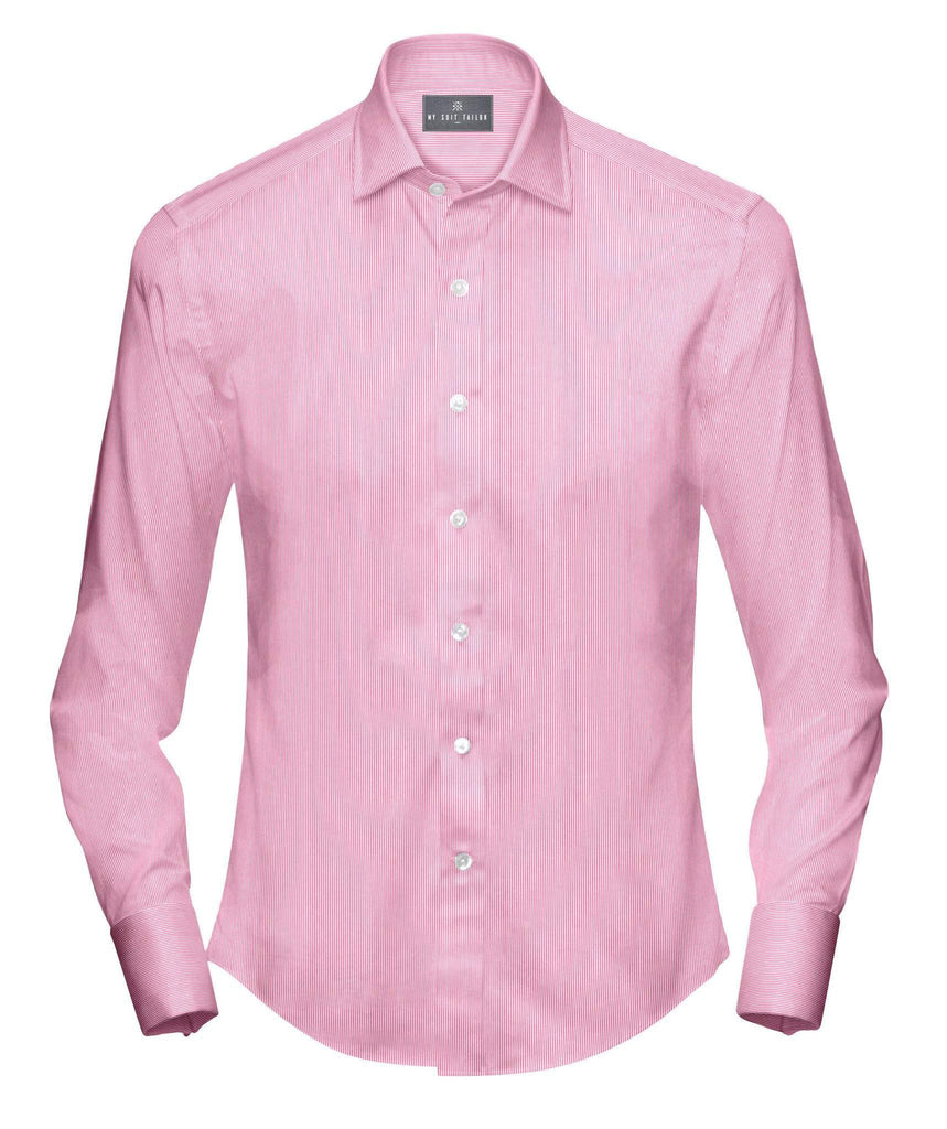 Pink Office Stripe Shirt
