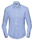Tailored Shirts for Men: Buy Blue Stripe Shirt Online - My Suit Tailor