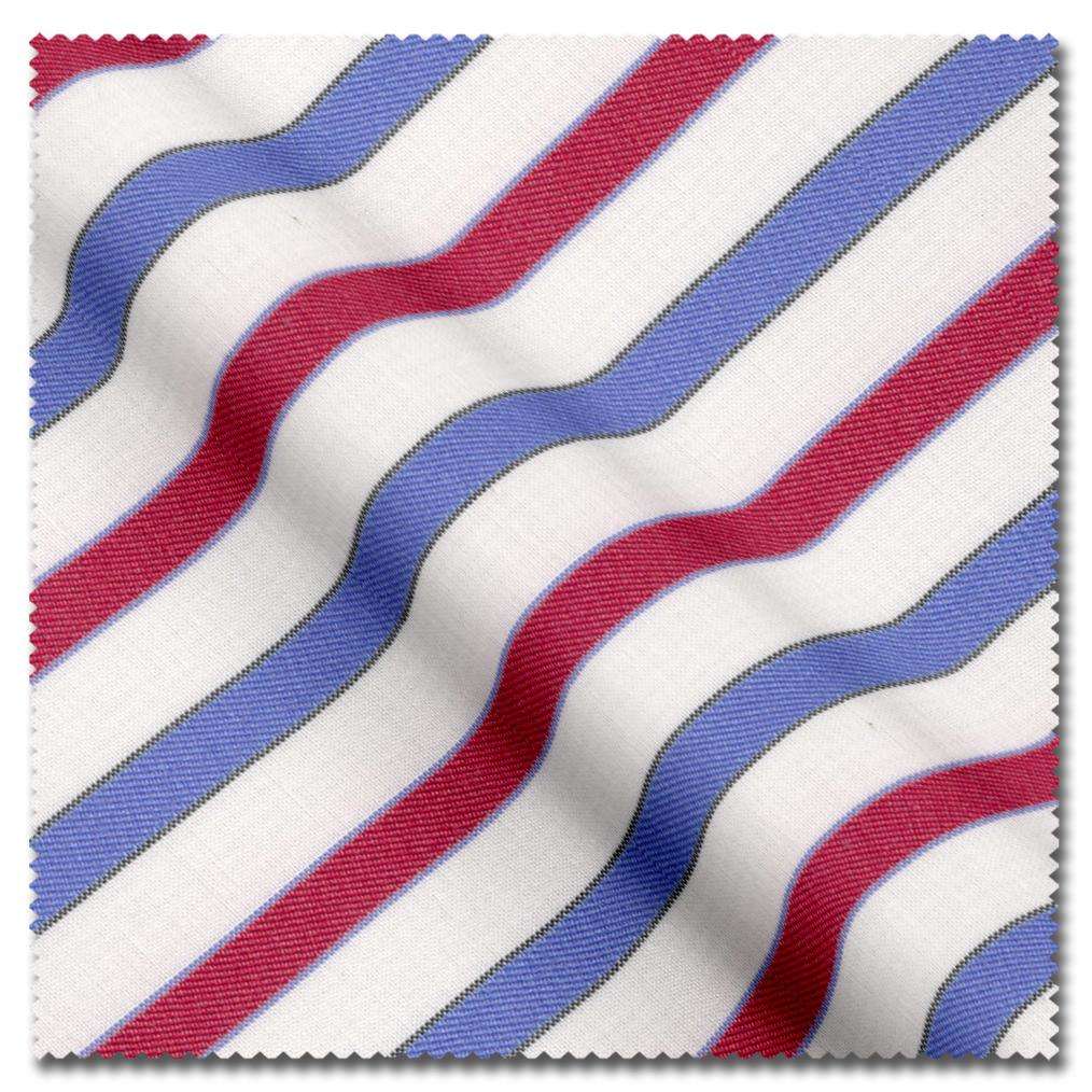 Red and Blue Stripe Shirt
