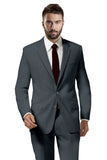 Suits for Men: Buy Medium Grey Shark Skin Suit - My Suit Tailor