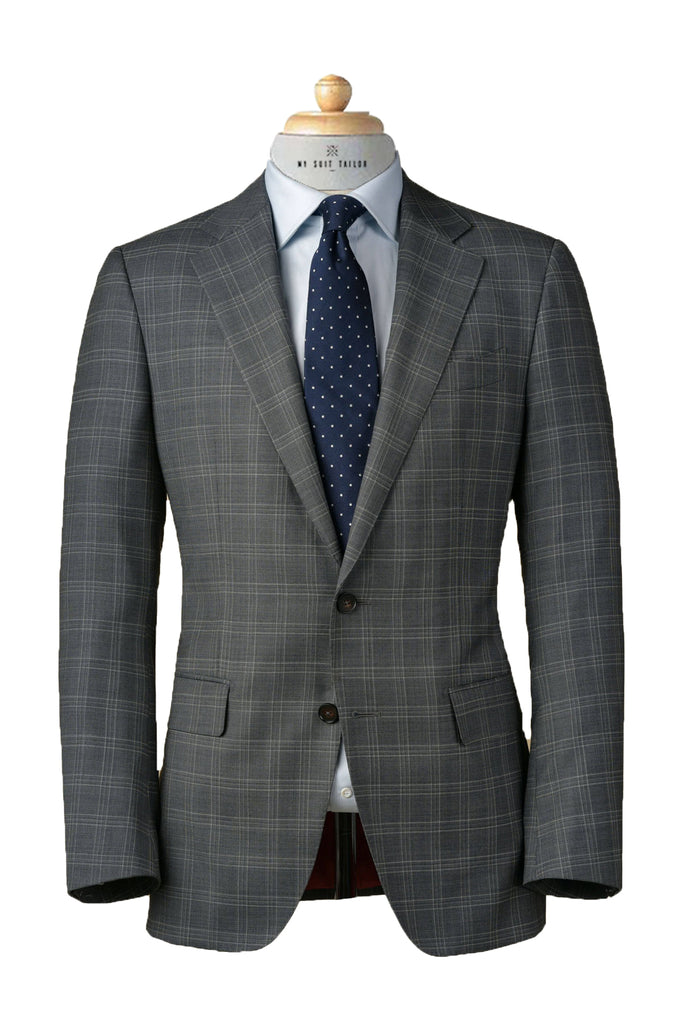 Grey Window Pane - Italian Suit