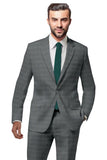 Suits for Men: Buy Prince of Wales Suit Light Grey Online - My Suit Tailor
