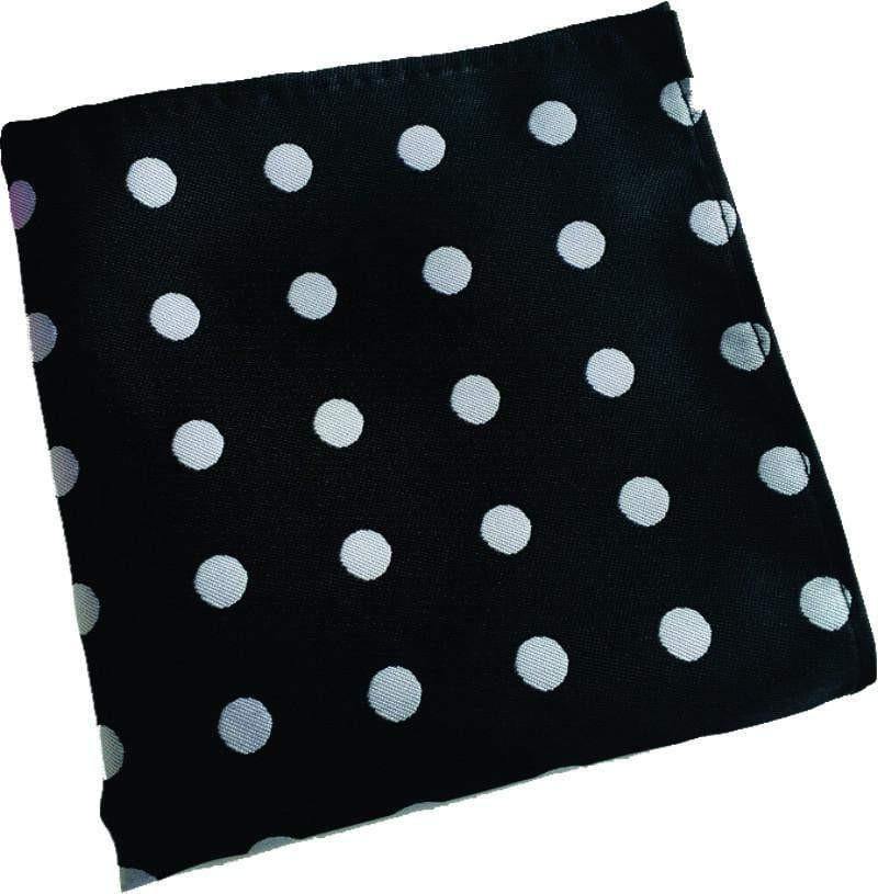 Black Dotted Handkerchief