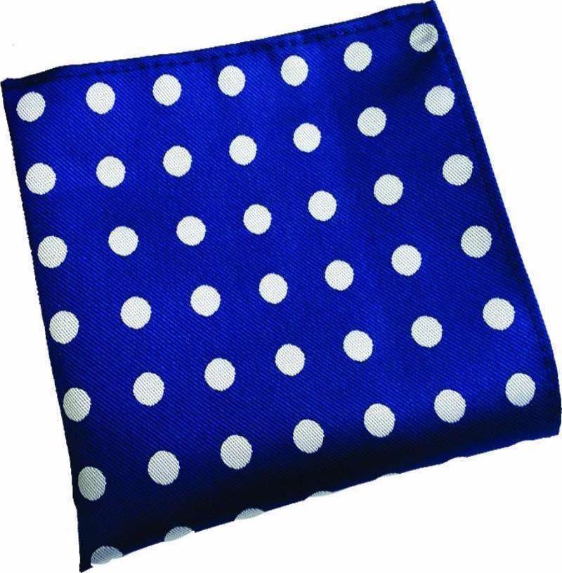 Blue Dotted Handkerchief