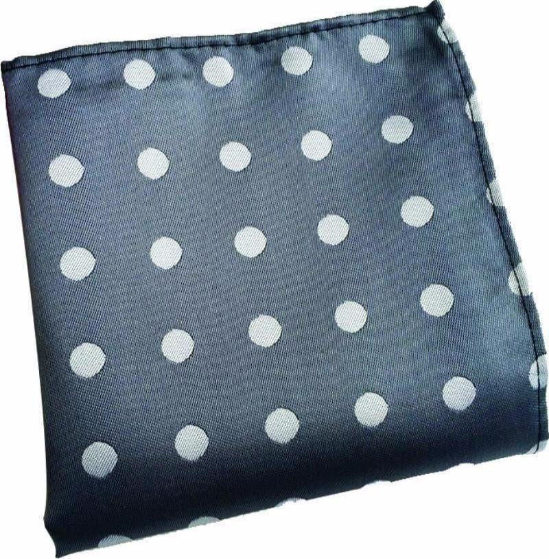 Grey Dotted Handkerchief