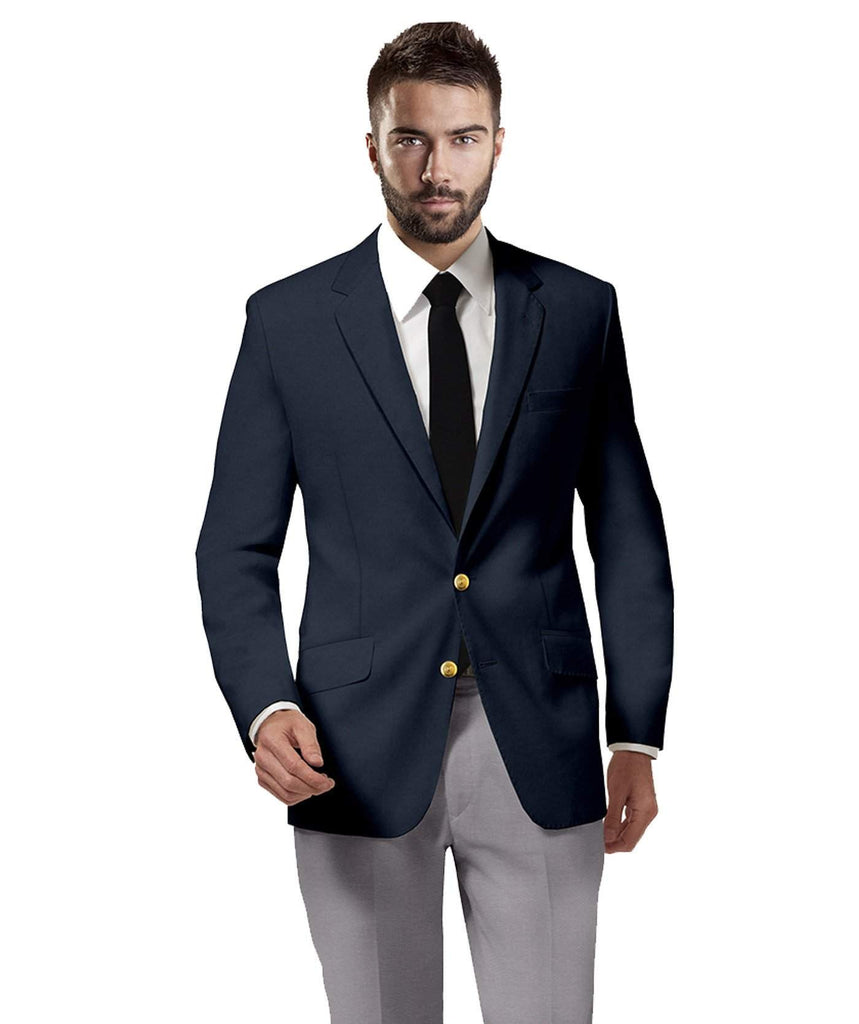 Suit Jackets & Blazers for Men  Navy Blue Tailored Blazer - My Suit Tailor