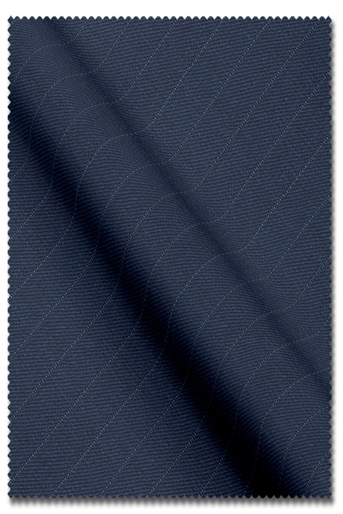 Cobalt Blue Stripe Suit