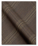 Blazers & Jackets for men: Buy Brown Windowpane Sports Jacket Online- My Suit Tailor