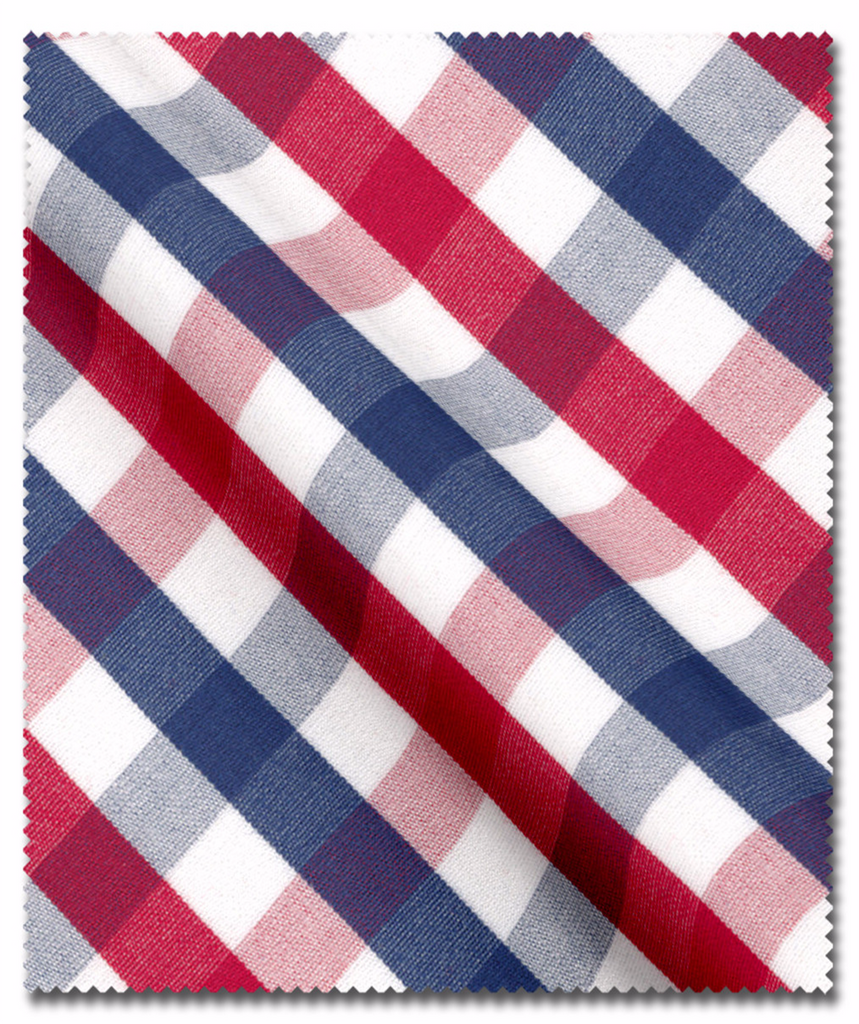 Red, Blue Big Check Shirt