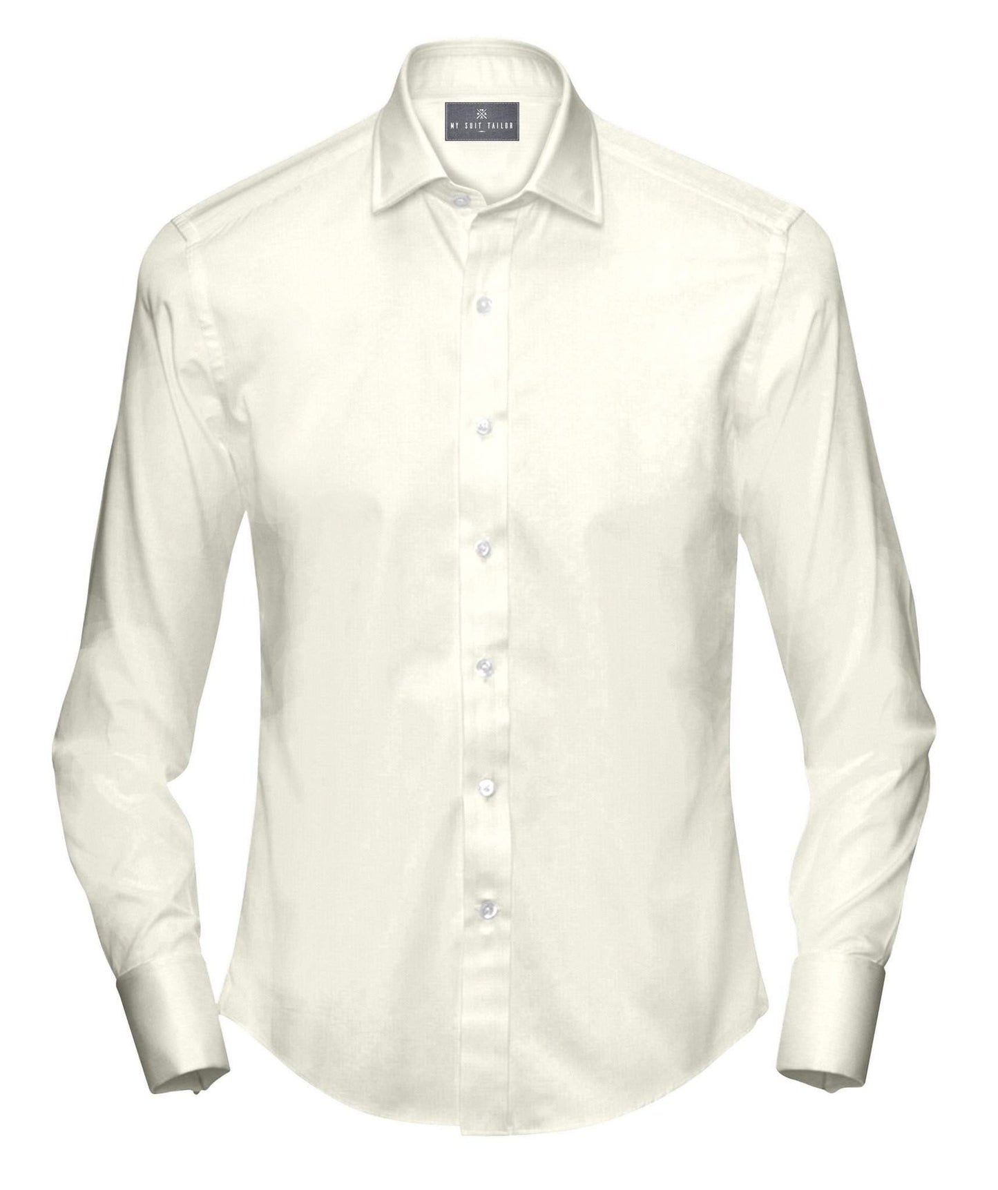 Tailored Shirts for Men: Buy Cream Dress Shirt | My Suit Tailor Slim / XXL - 17.5 Tailored Shirts for Men: Buy Cream Dress Shirt | My Suit Tailor Slim / XXL - 17.5