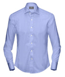 Buy Tailored Shirt for men: Blue Chambray Dress Shirt | My Suit Tailor