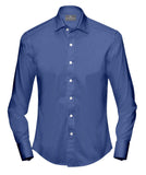 Buy Tailored Shirt for men: French Blue Dress Shirt| My Suit Tailor