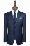 Suits for Men: Buy Navy Nail Head Suit - My Suit Tailor