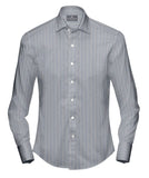 Shirts for men: Buy Grey Herringbone Shirt Online- My Suit Tailor