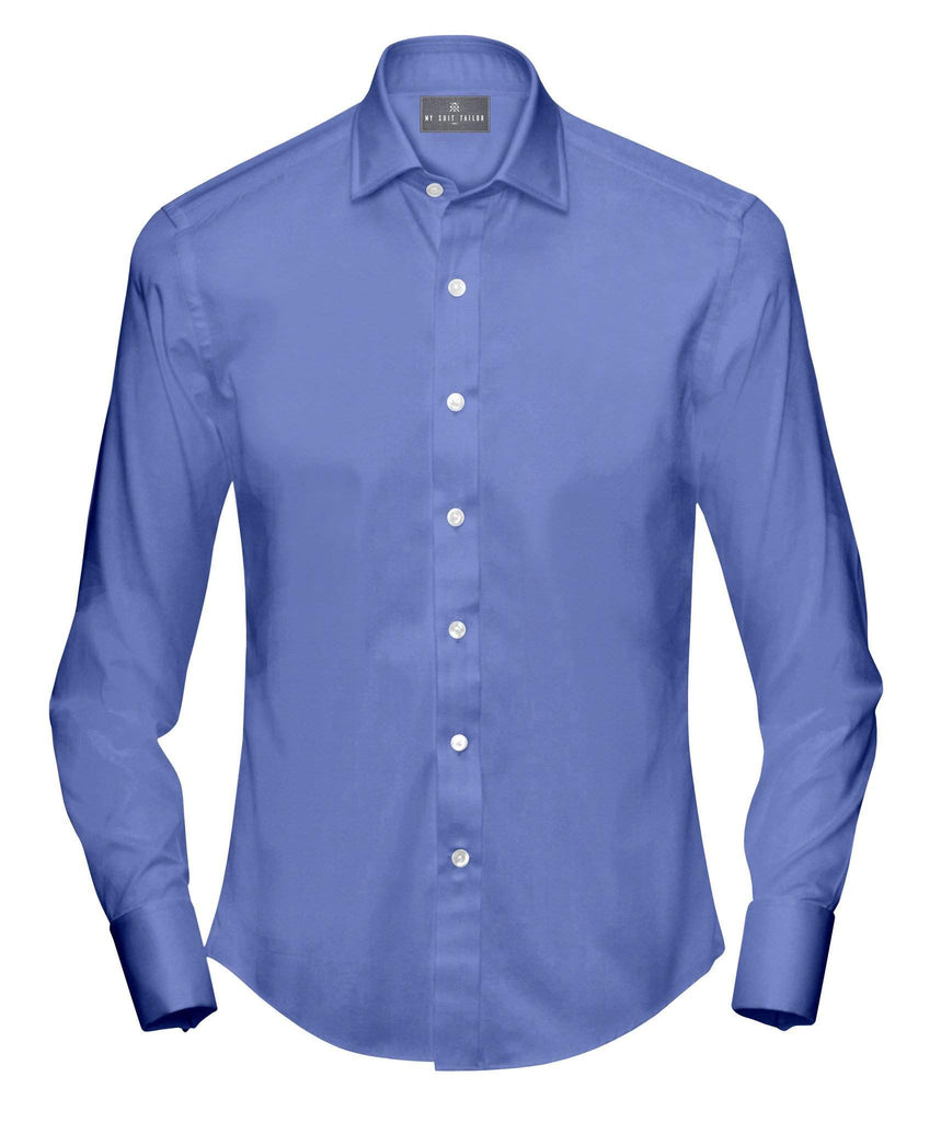 Tailored Shirts for Men: Buy Ceo Blue Dress Shirt
