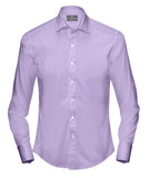 Buy Tailored Shirt for men: Purple Twill Dress Shirt| My Suit Tailor