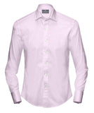 Buy Tailored Shirt for men: Pink Fishbone Shirt| My Suit Tailor
