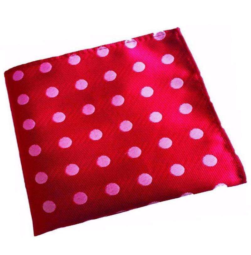 Red Dotted Handkerchief