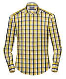 Buy Tailored Shirt for men: Cowboy yellow casual shirt| My Suit Tailor
