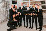 Vitale Barberis Black Tuxedo | Italian Wool Tuxedo | Italian suits for Men