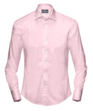 Buy Tailored Shirt for men: Pink Twill Dress Shirt| My Suit Tailor