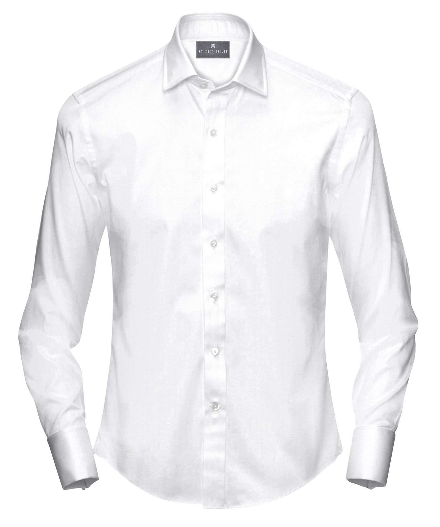 White Dress Shirt for Men | Custom Men's Suit Shirts Online My Suit Tailor Regular / XXL - 17.5 White Dress Shirt for Men | Custom Men's Suit Shirts Online My Suit Tailor Regular / XXL - 17.5