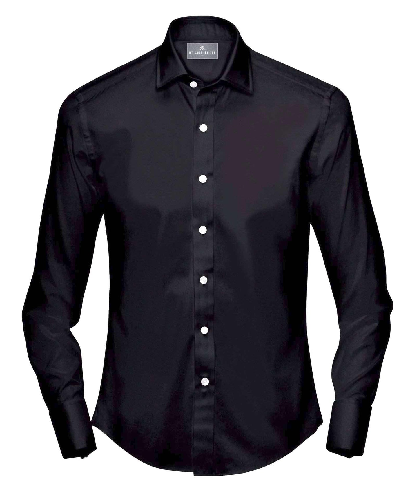 Men's Black Dress Shirt | Custom Black Shirt Dress for Men My Suit Tailor Men's Black Dress Shirt | Custom Black Shirt Dress for Men My Suit Tailor