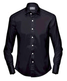Buy Tailored Shirt for men: Black Dress Shirt| My Suit Tailor